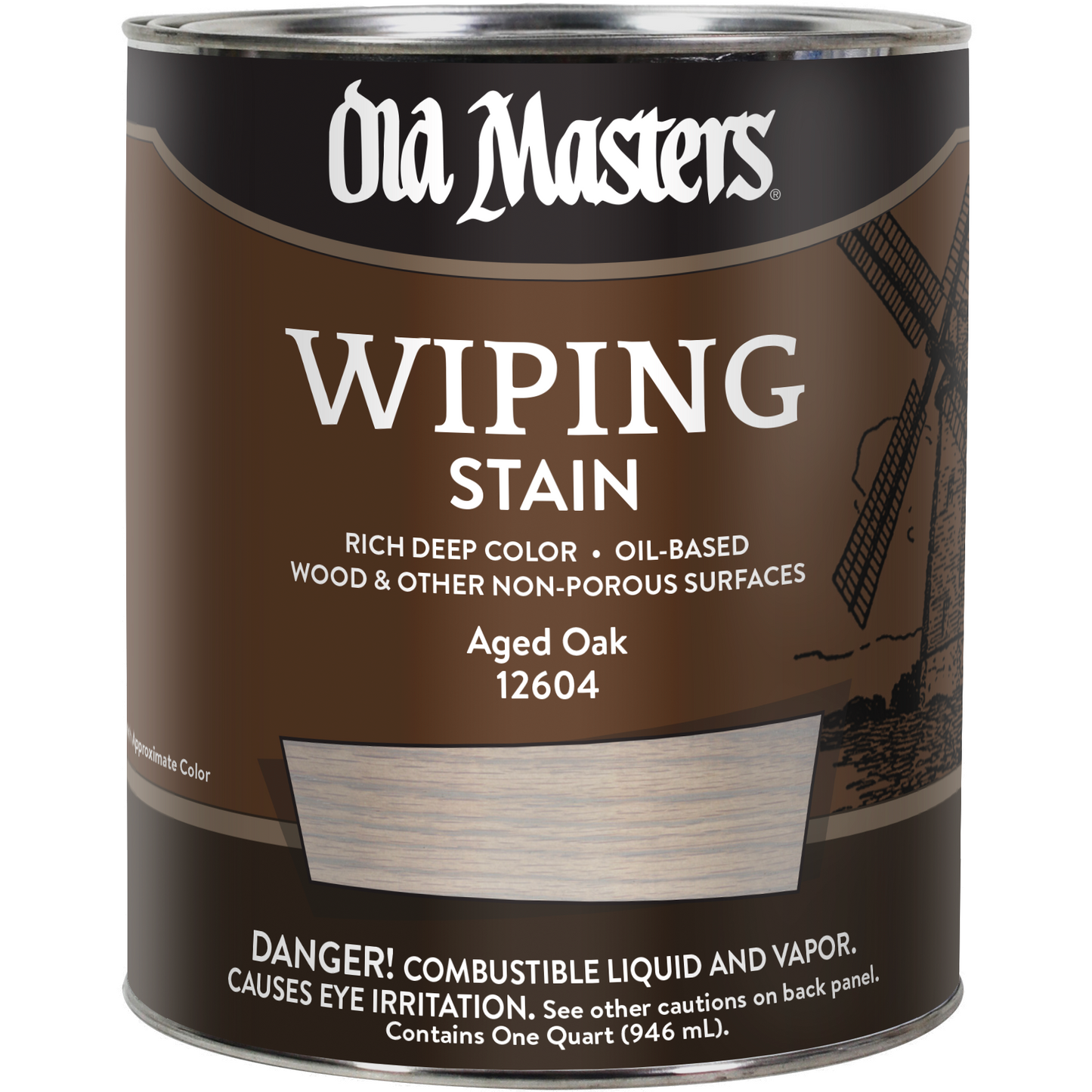 Old Masters Wiping Stain - Aged Oak