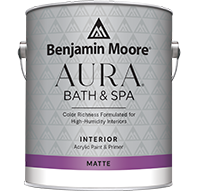 Aura® Bath & Spa Waterborne Interior Paint - Matte Finish 0532