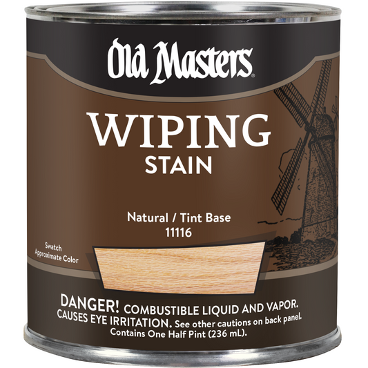 Old Masters Wiping Stain - Natural/Tint Base