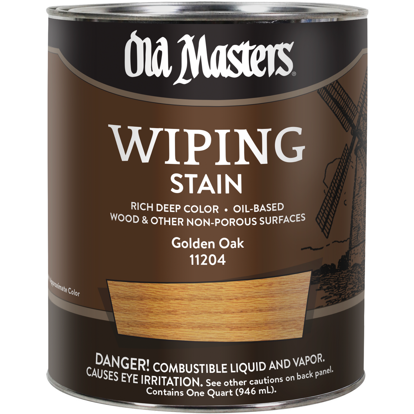 Old Masters Wiping Stain - Golden Oak