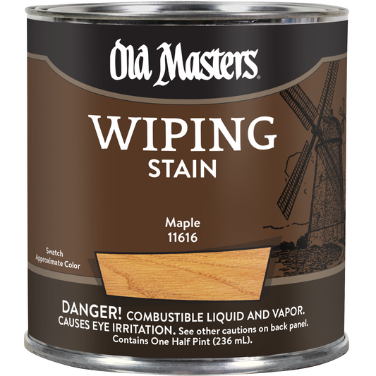 Old Masters Wiping Stain - Maple