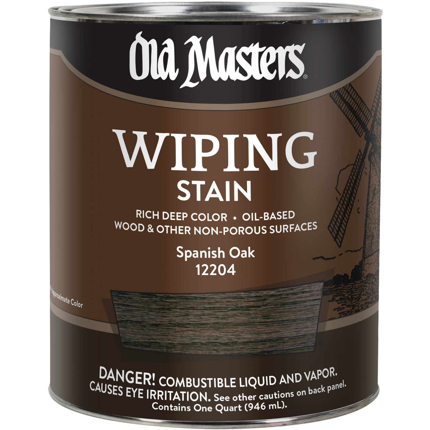 Old Masters Wiping Stain - Spanish Oak