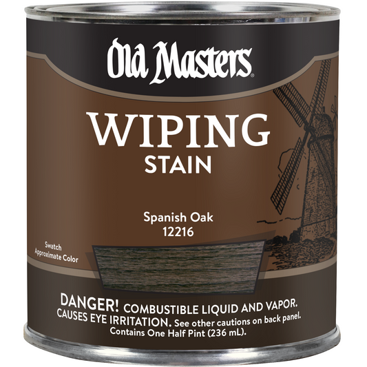 Old Masters Wiping Stain - Spanish Oak