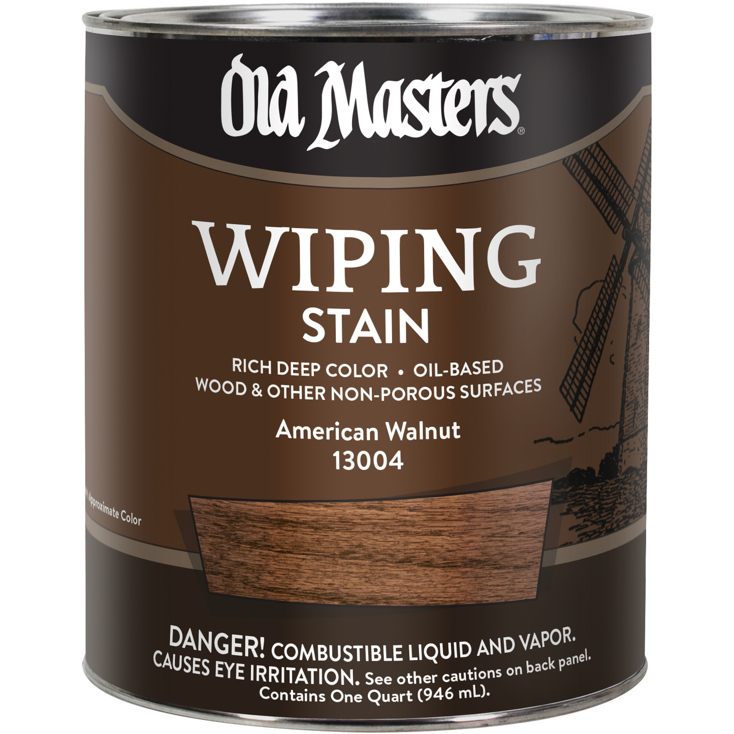 Old Masters Wiping Stain - American Walnut