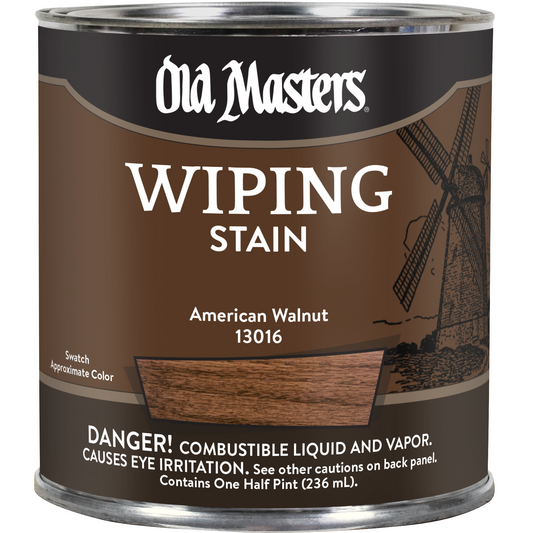 Old Masters Wiping Stain - American Walnut