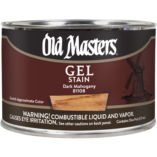 Old Masters Gel Stain - Dark Mahogany