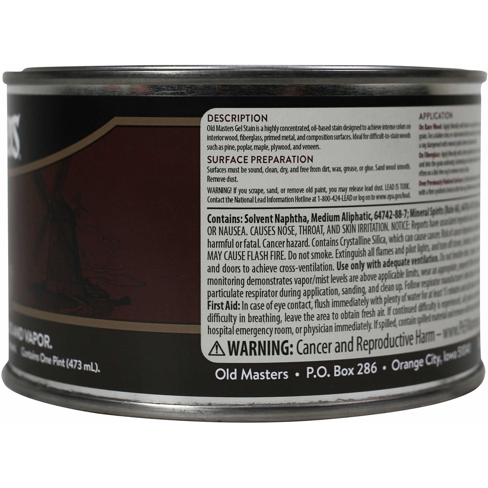 Old Masters Wiping Stain - Natural Walnut – Arizona Paint Supply