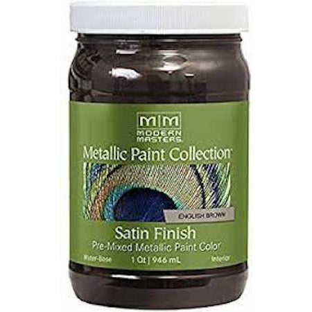English Brown - Modern Masters Metallic Satin