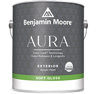 Aura Waterborne Exterior Paint - Semi-Gloss Finish 632