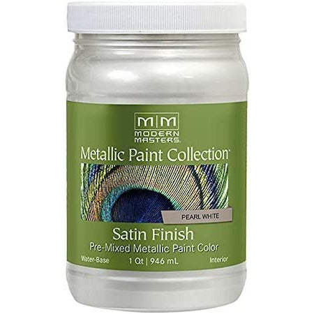 Pearl White - Modern Masters Metallic Satin - ME196