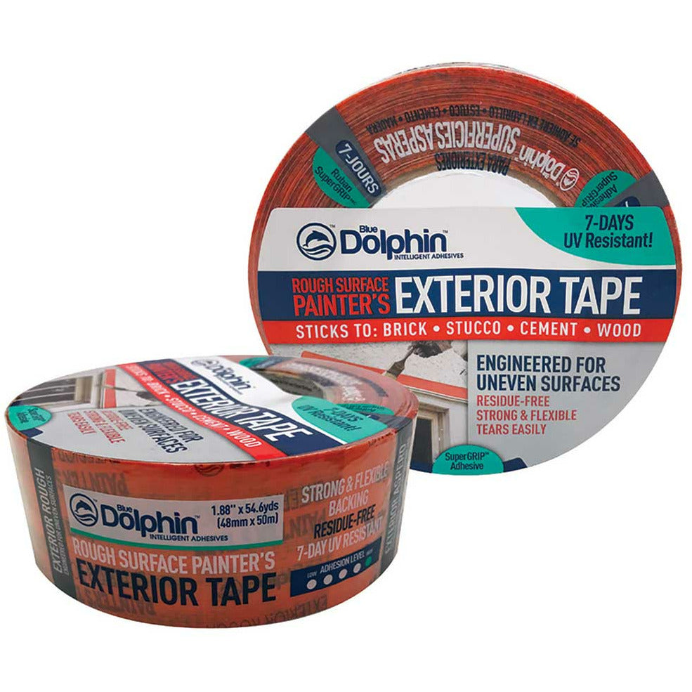 Blue Dolphin Exterior Rough Surface Tape – Arizona Paint Supply